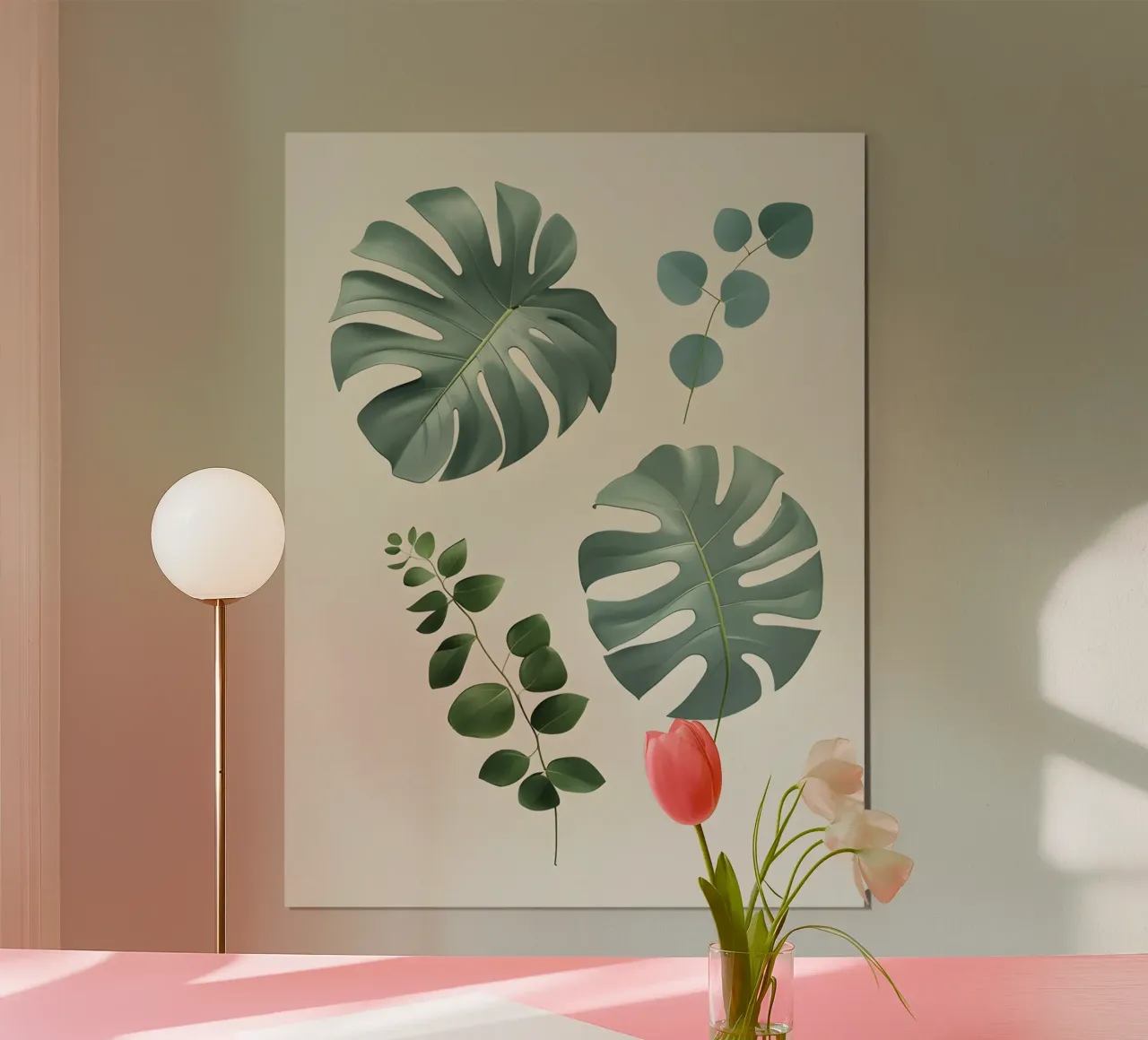 Duo botanico poster con telaio in plastica da The Green Room