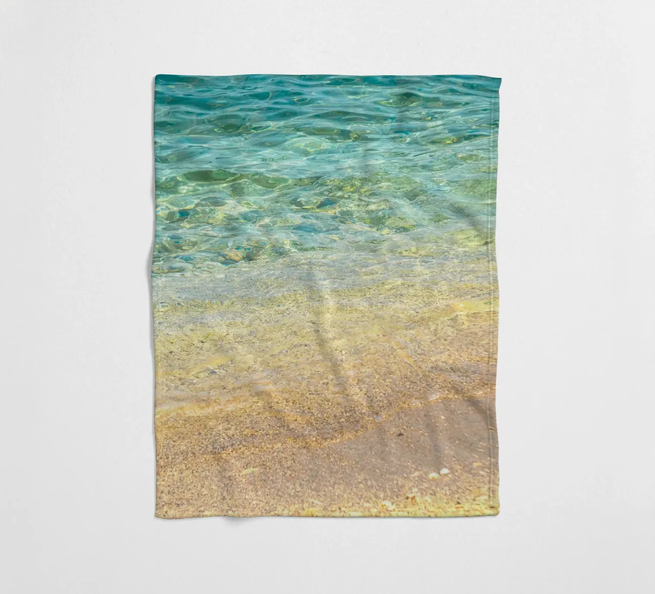 gradient wave sea coperta in pile da miracle