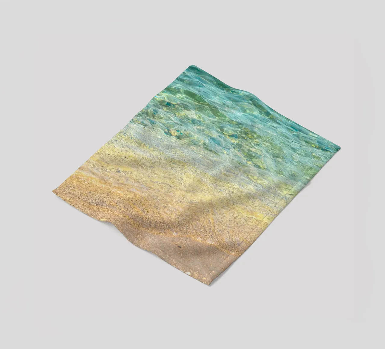 gradient wave sea coperta in pile da miracle