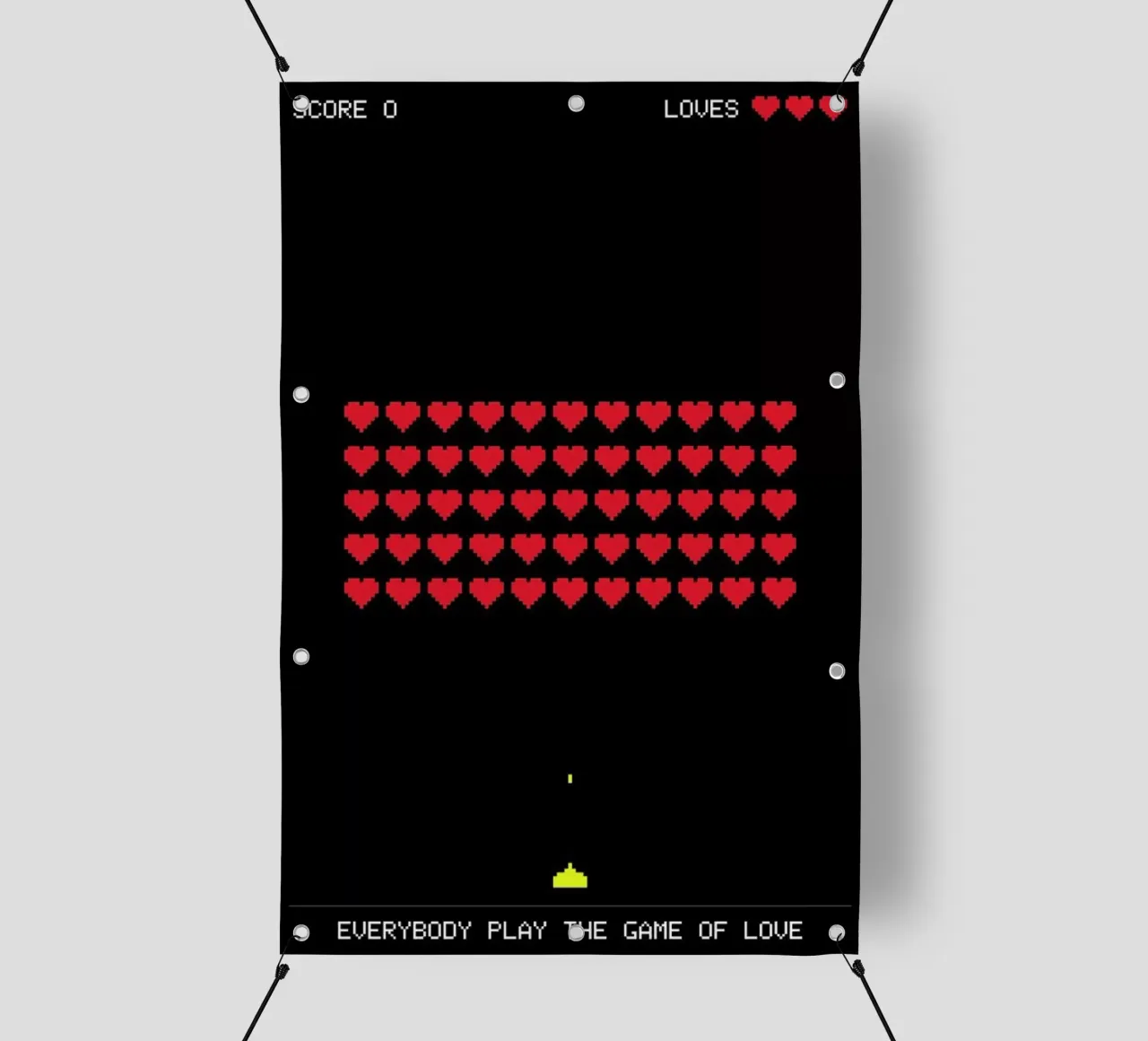 Play the Game telo in pvc da Rahma Projekt