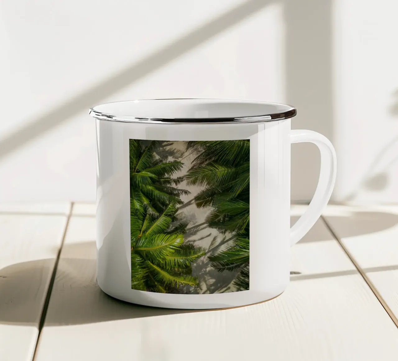 palm forest tazza in smalto da melts