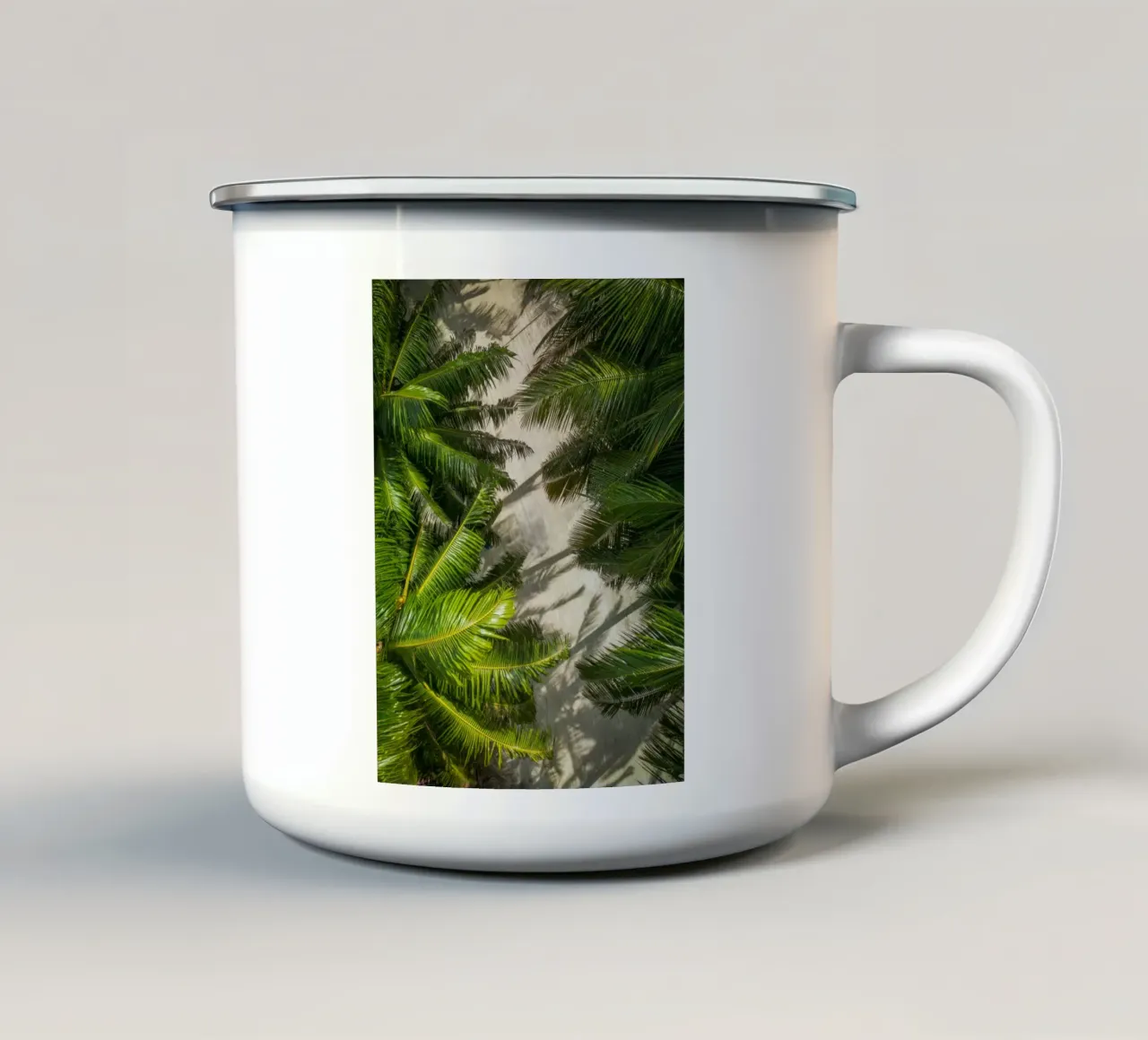 palm forest tazza in smalto da melts