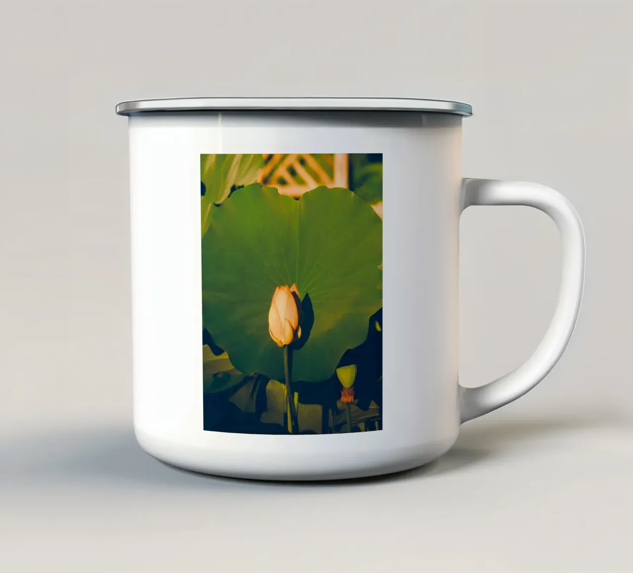 single lotus tazza in smalto da melts