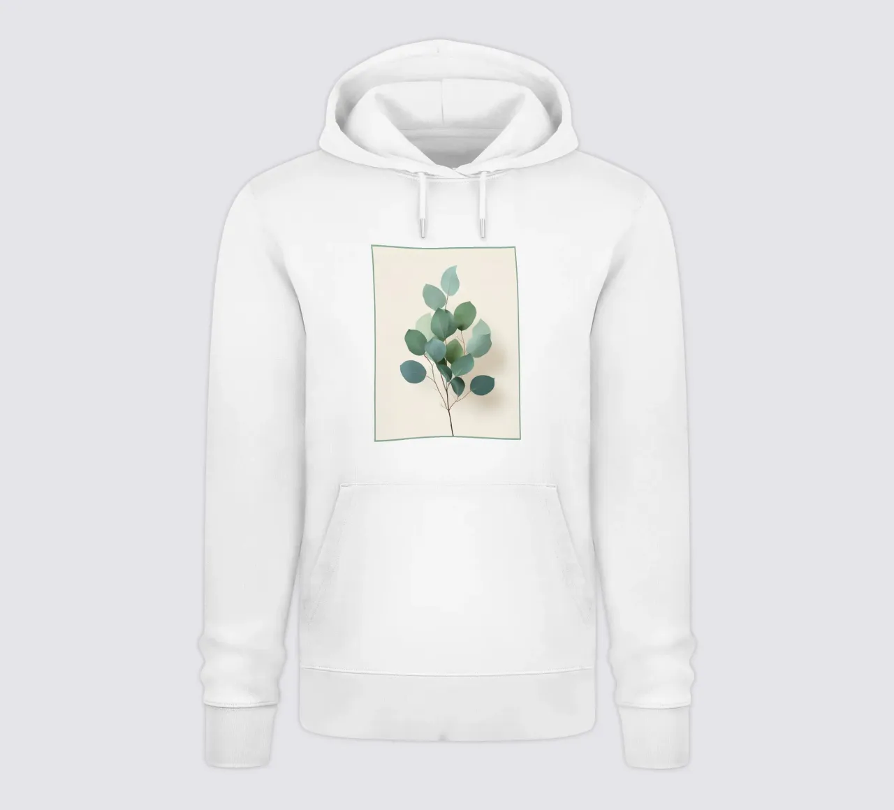 Gradiente botanico felpa con cappuccio da Botanical Gallery