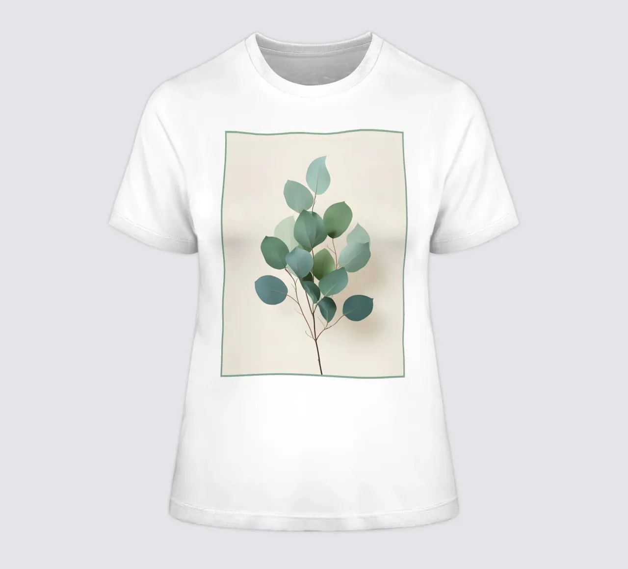Gradiente botanico t-shirt da donna da Botanical Gallery