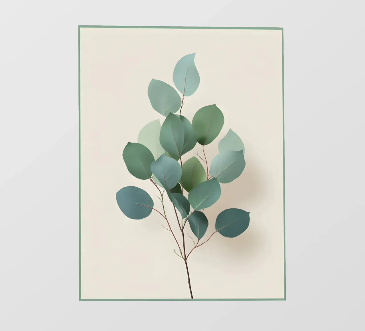 Gradiente botanico telo in pvc da Botanical Gallery