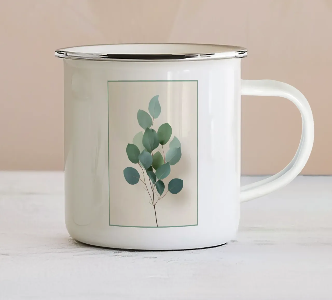 Gradiente botanico tazza in smalto da Botanical Gallery