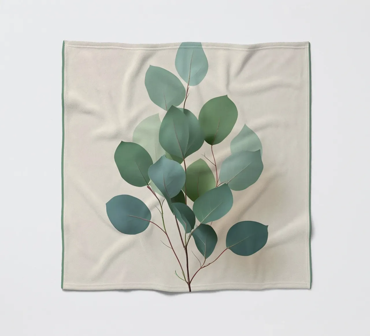 Gradiente botanico coperta in pile da Botanical Gallery
