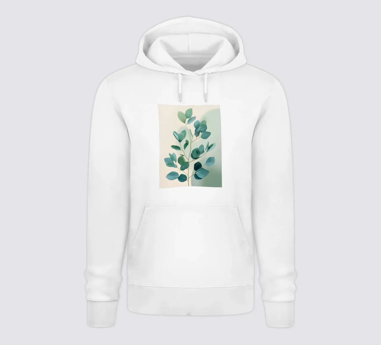 Farbverlauf Botanisch Hoodie von Botanical Gallery