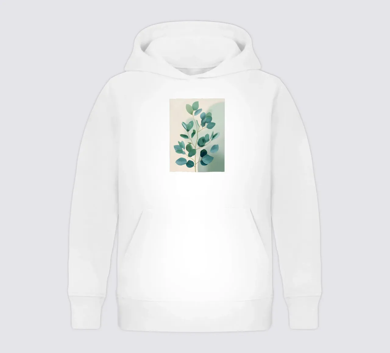 Gradiente botanico felpa bambino con cappuccio da Botanical Gallery