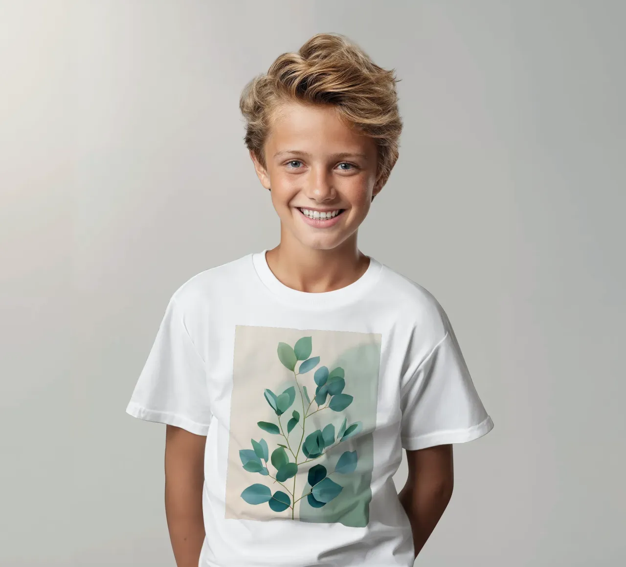 Gradiente botanico t-shirt bambini da Botanical Gallery
