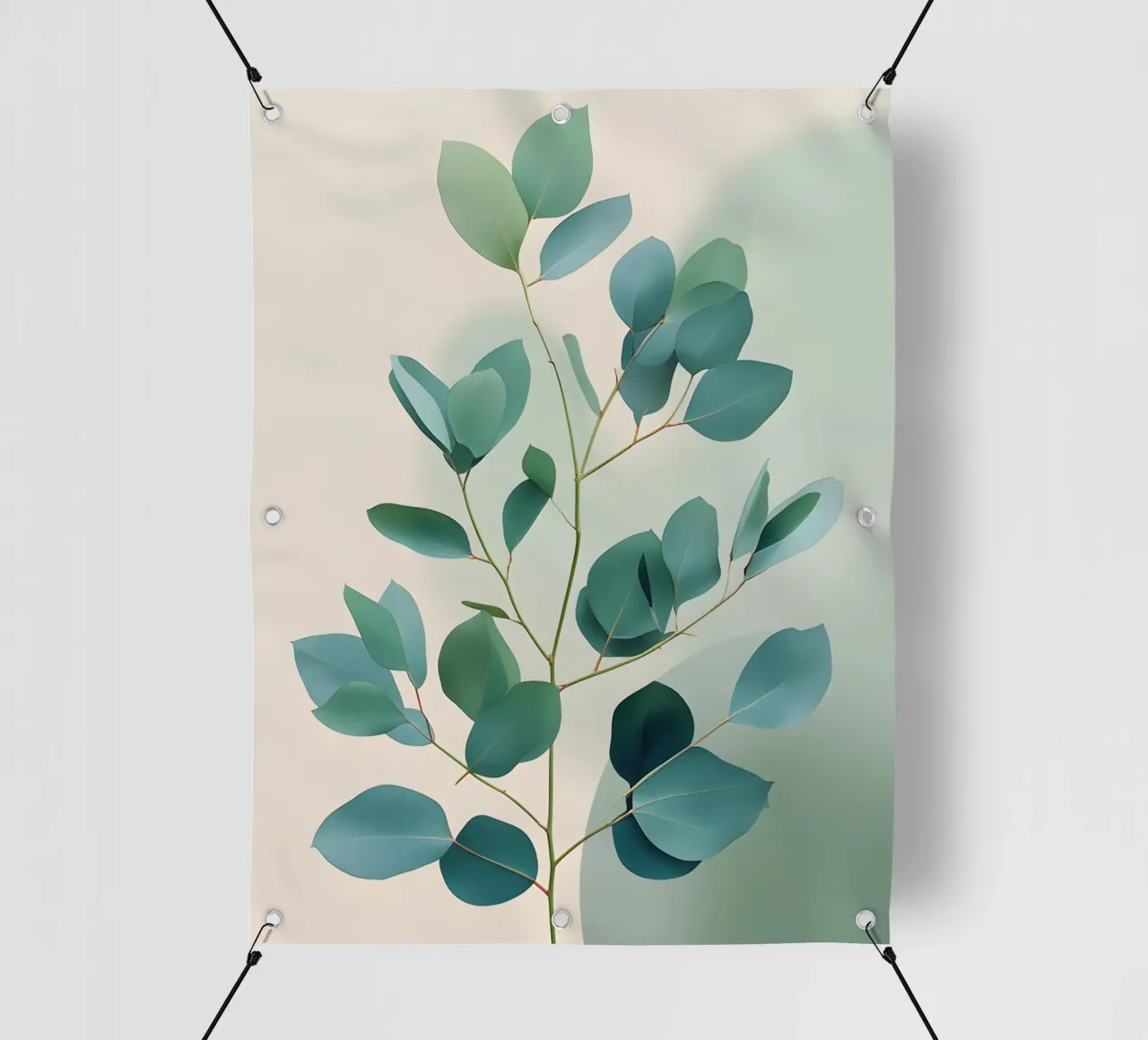Gradiente botanico telo in pvc da Botanical Gallery