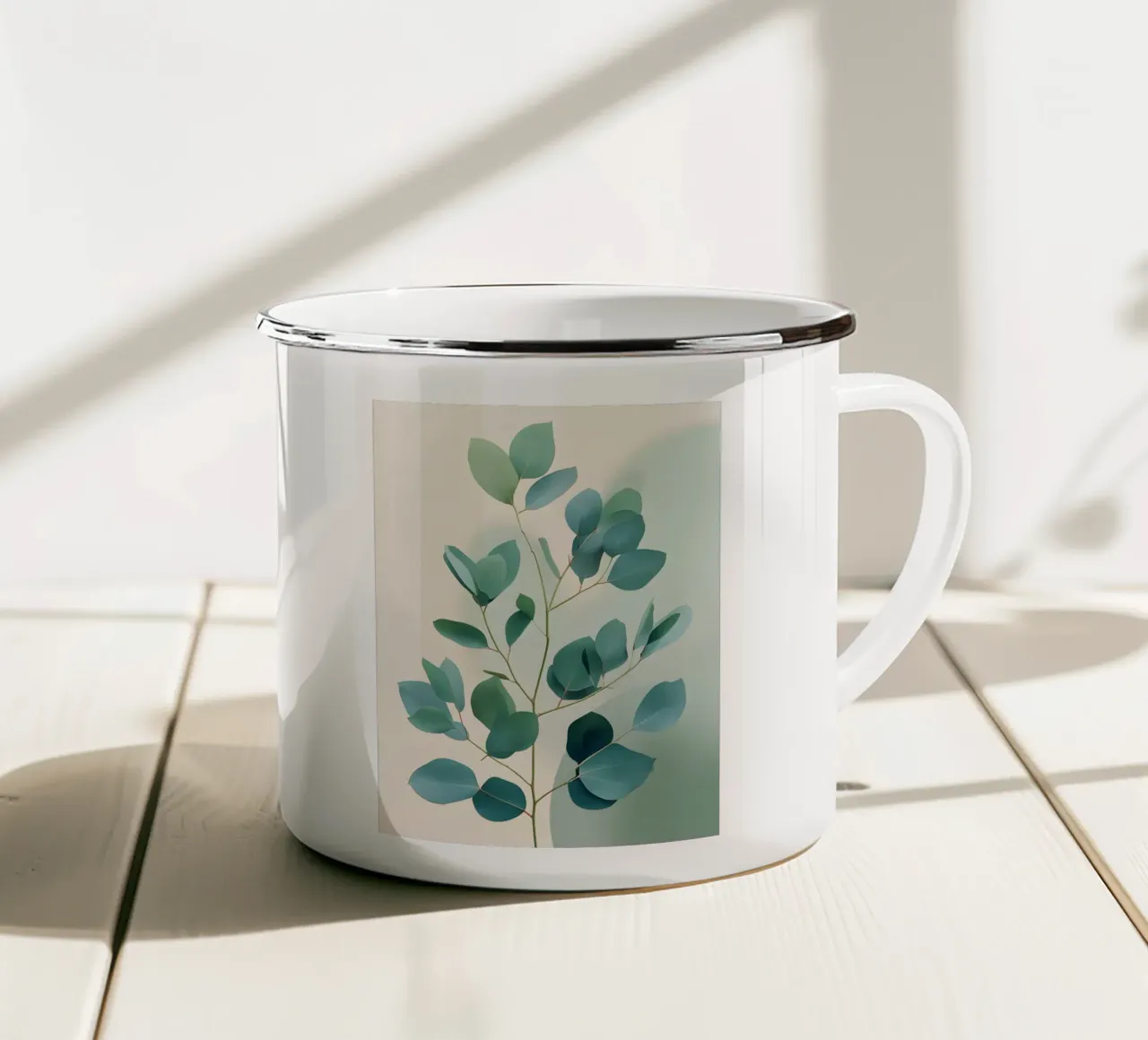 Gradiente botanico tazza in smalto da Botanical Gallery