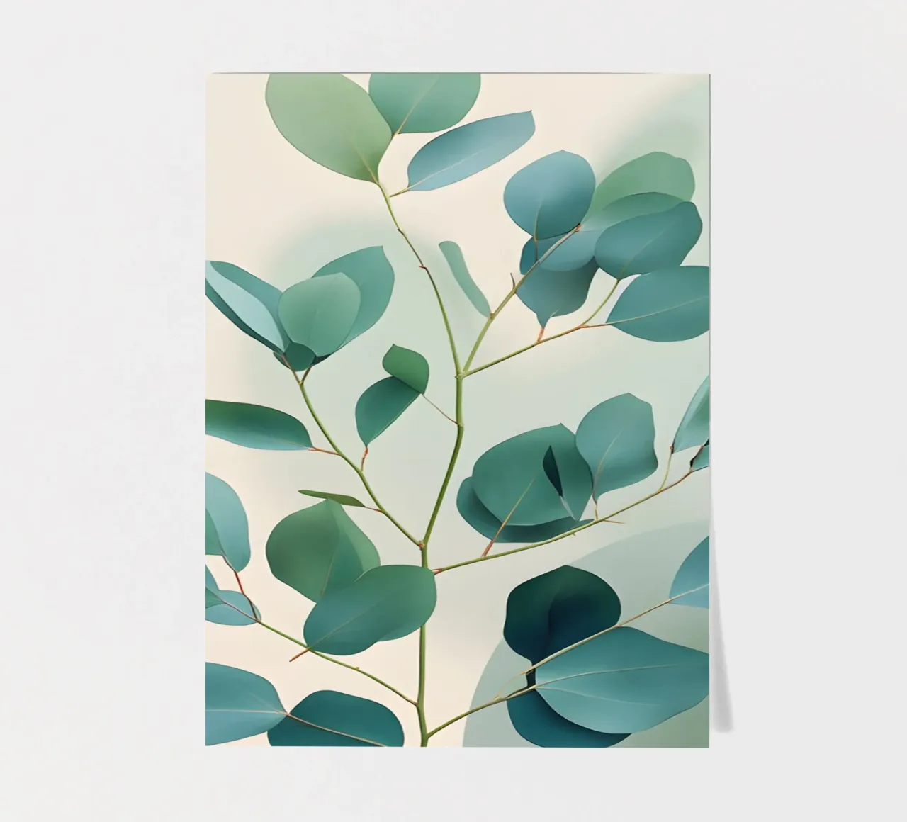 Gradiente botanico foglio adesivo da Botanical Gallery