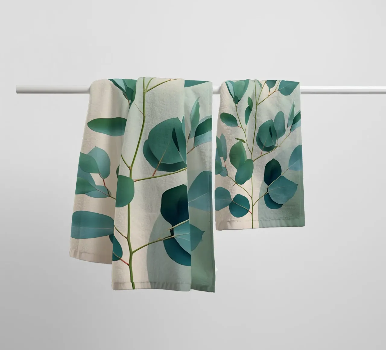 Gradiente botanico asciugamano da bagno da Botanical Gallery