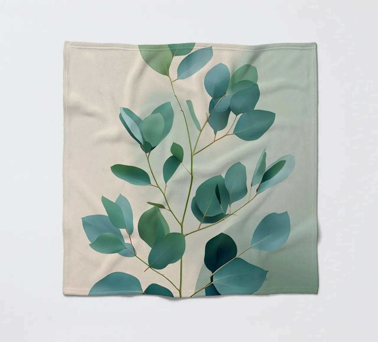 Gradiente botanico coperta in pile da Botanical Gallery