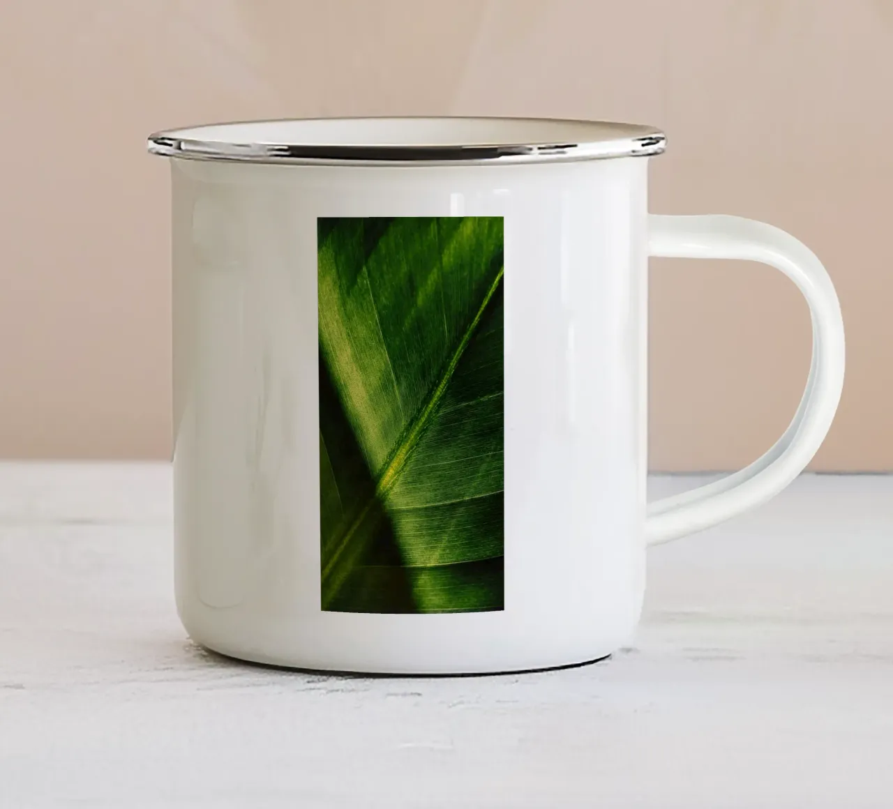 the leaf tazza in smalto da melts