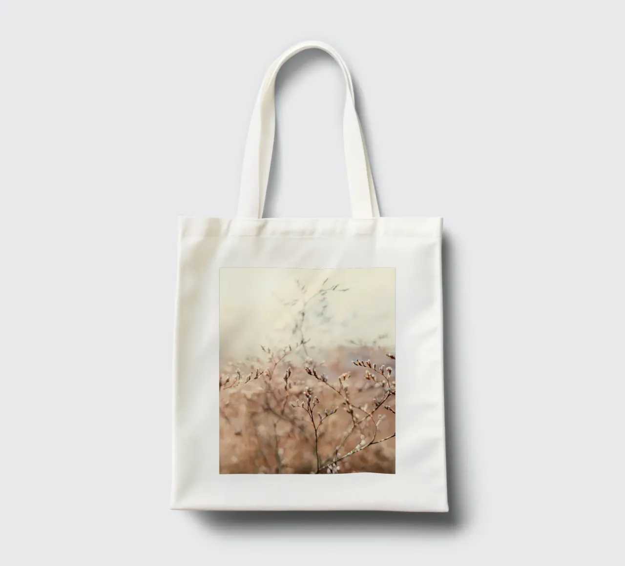 thin tree and flower borsa in juta da melts