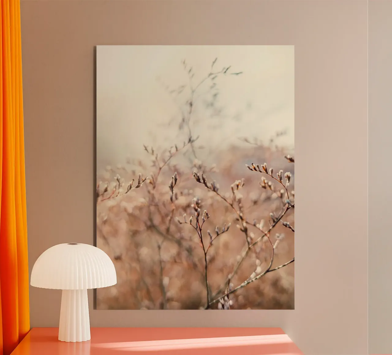 thin tree and flower alluminio dibond da melts