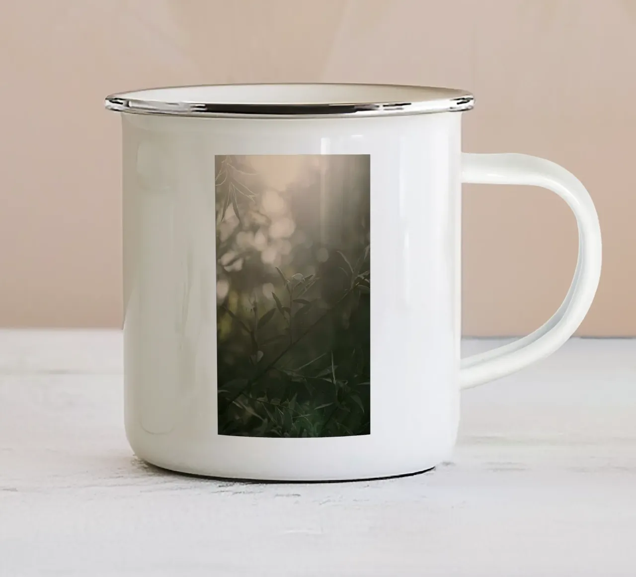 shining through forest tazza in smalto da melts