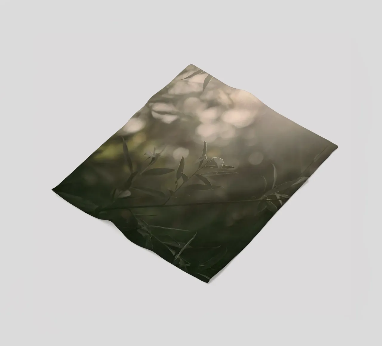 shining through forest coperta in pile da melts