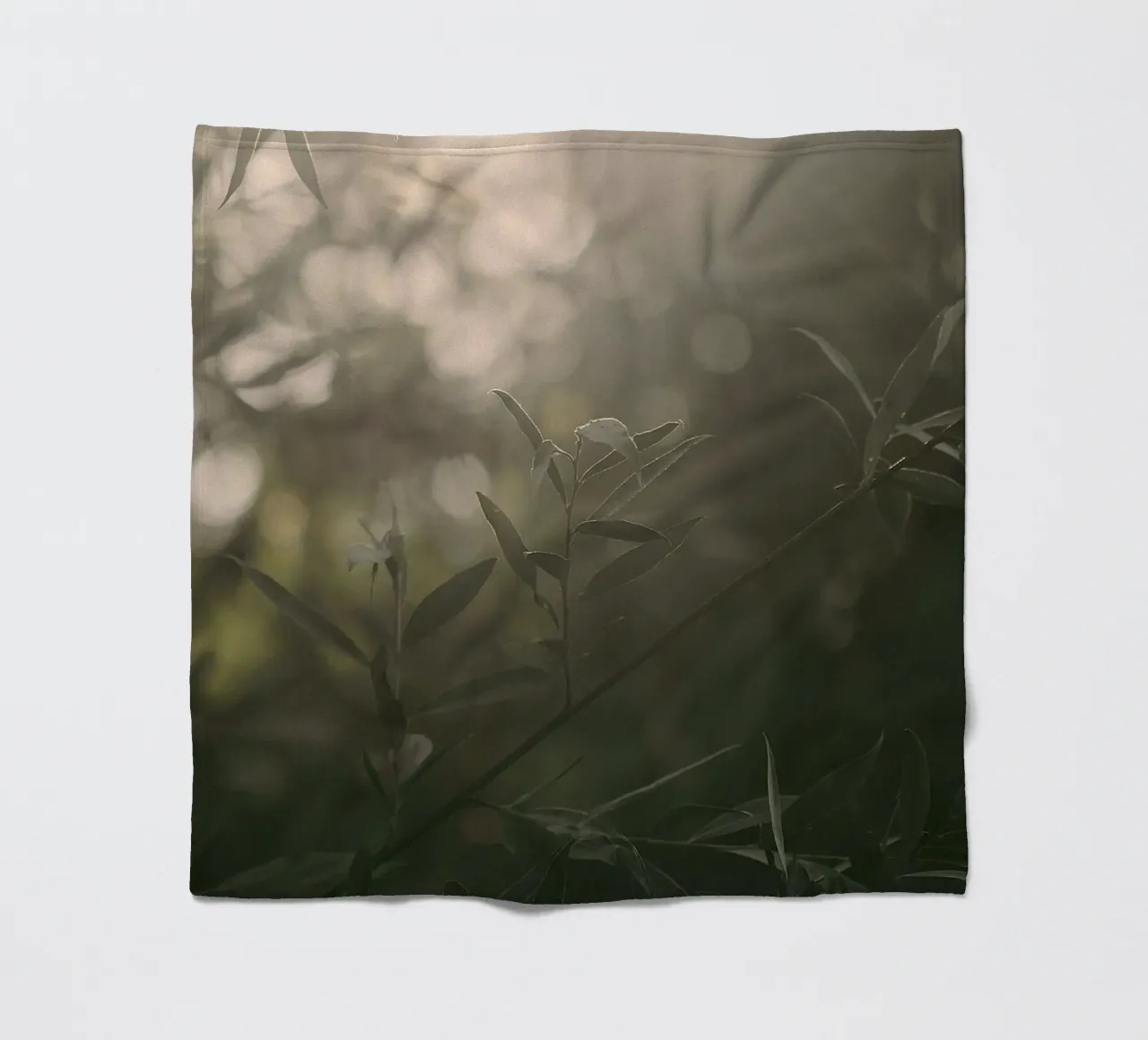 shining through forest coperta in pile da melts