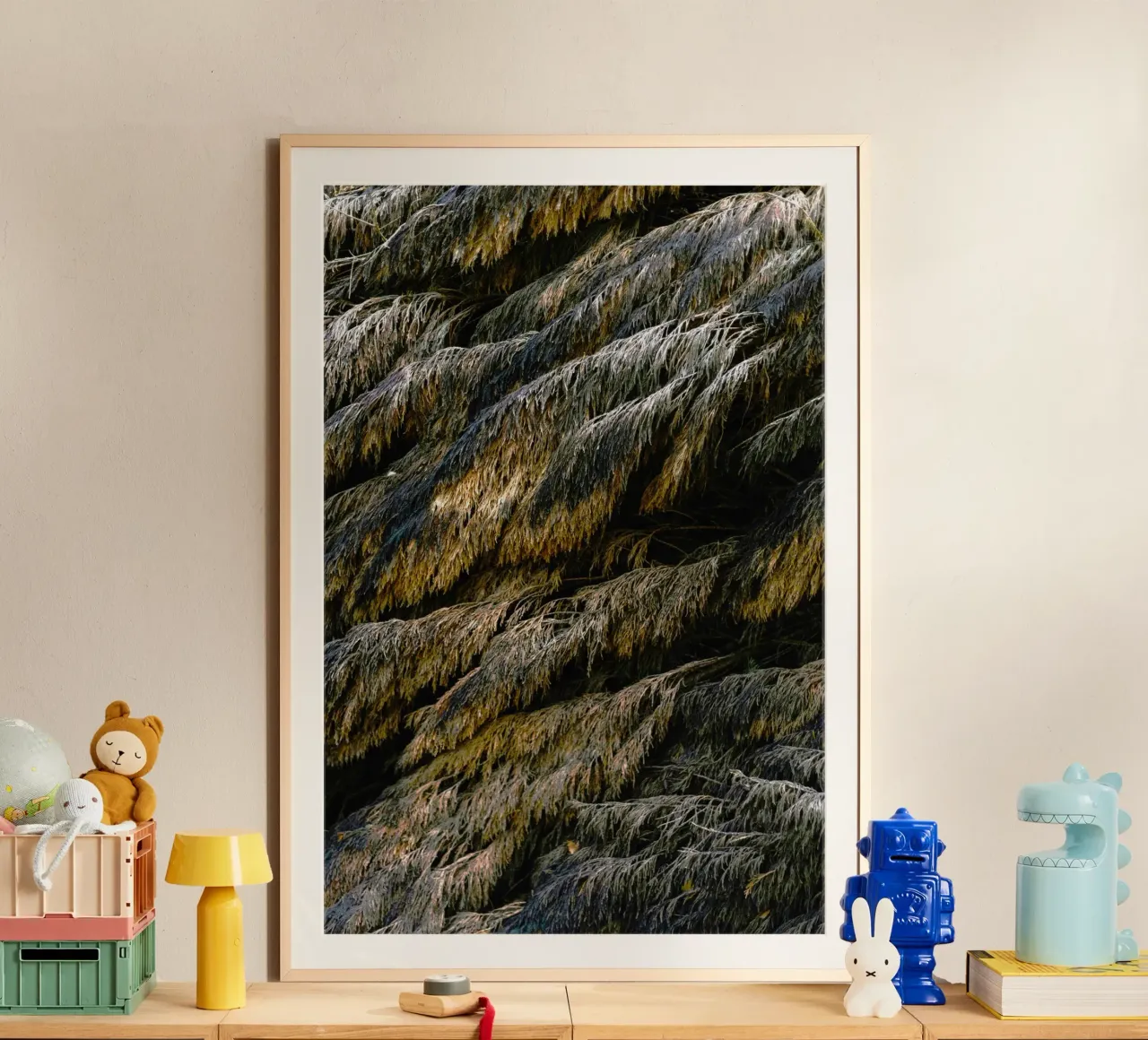 leaf in forest poster da melts