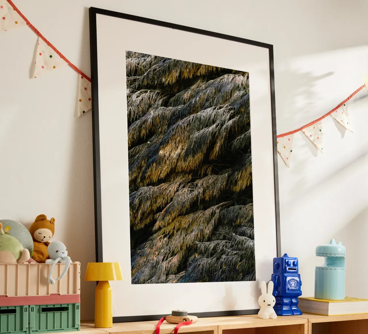 leaf in forest poster da melts