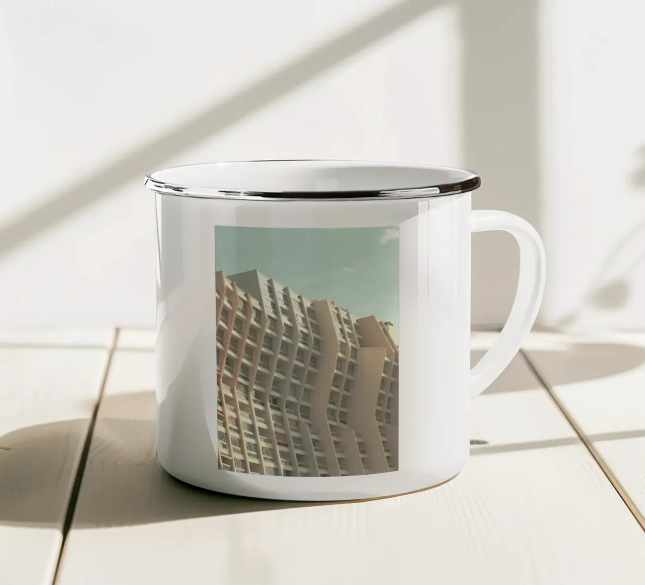 shape of building tazza in smalto da melts