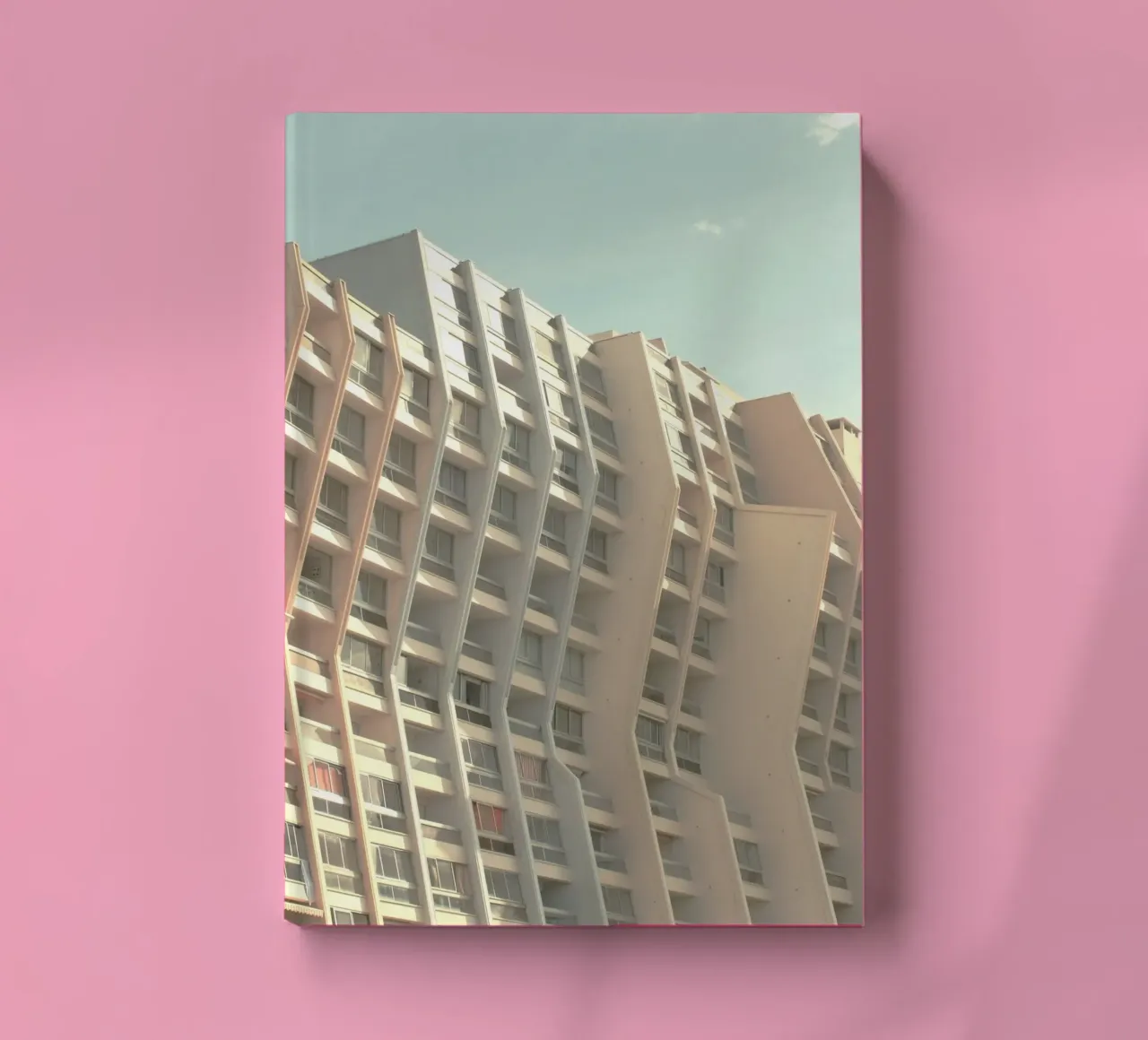 shape of building notebook by melts