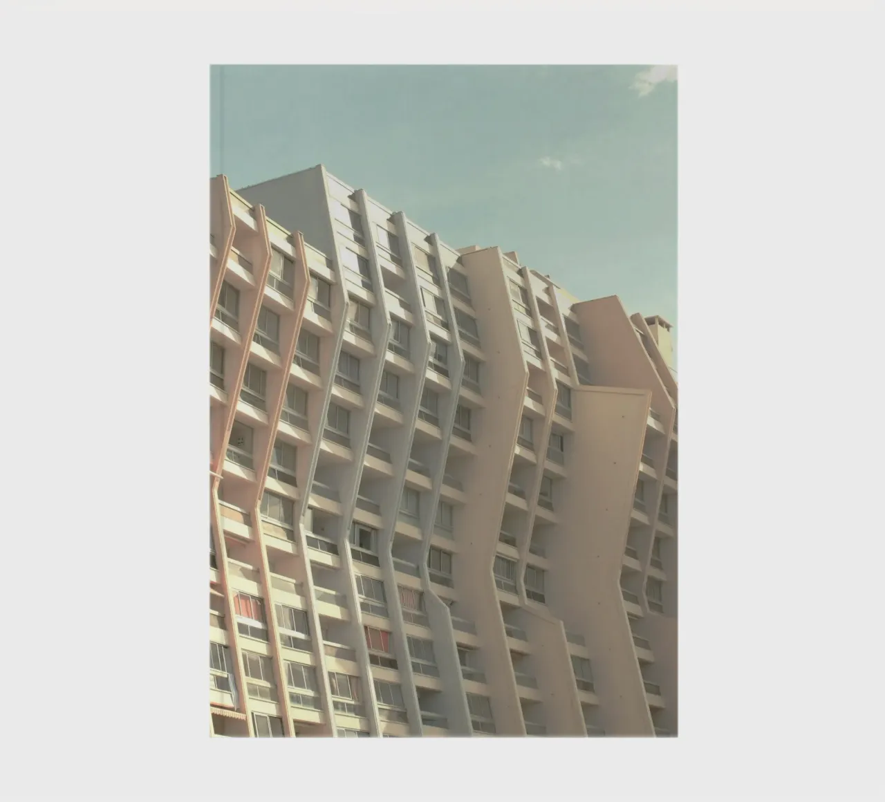 shape of building notebook by melts