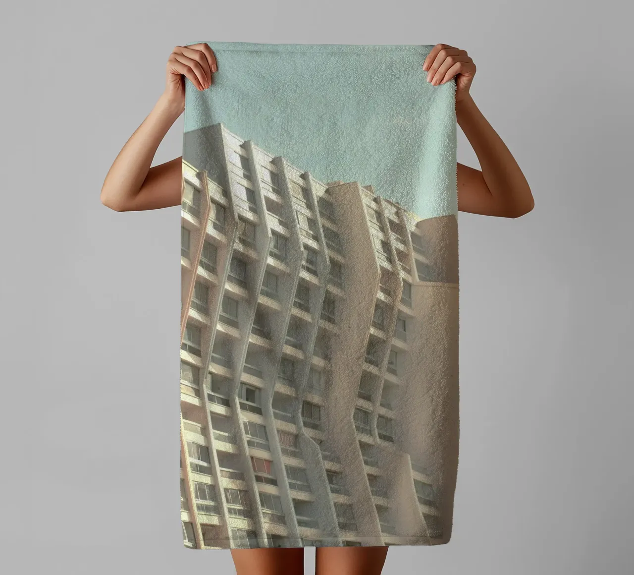 shape of building asciugamano da bagno da melts
