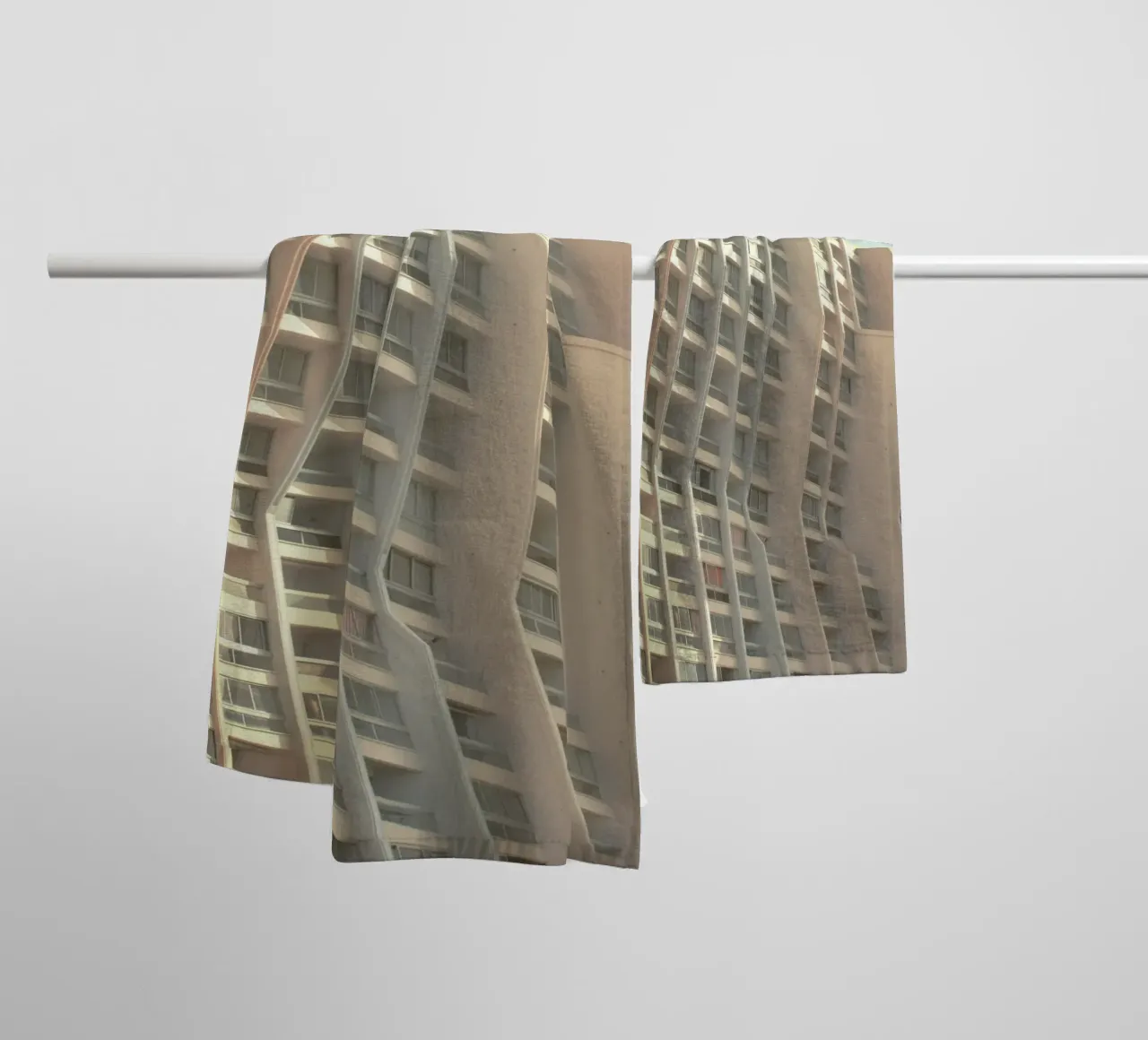 shape of building asciugamano da bagno da melts