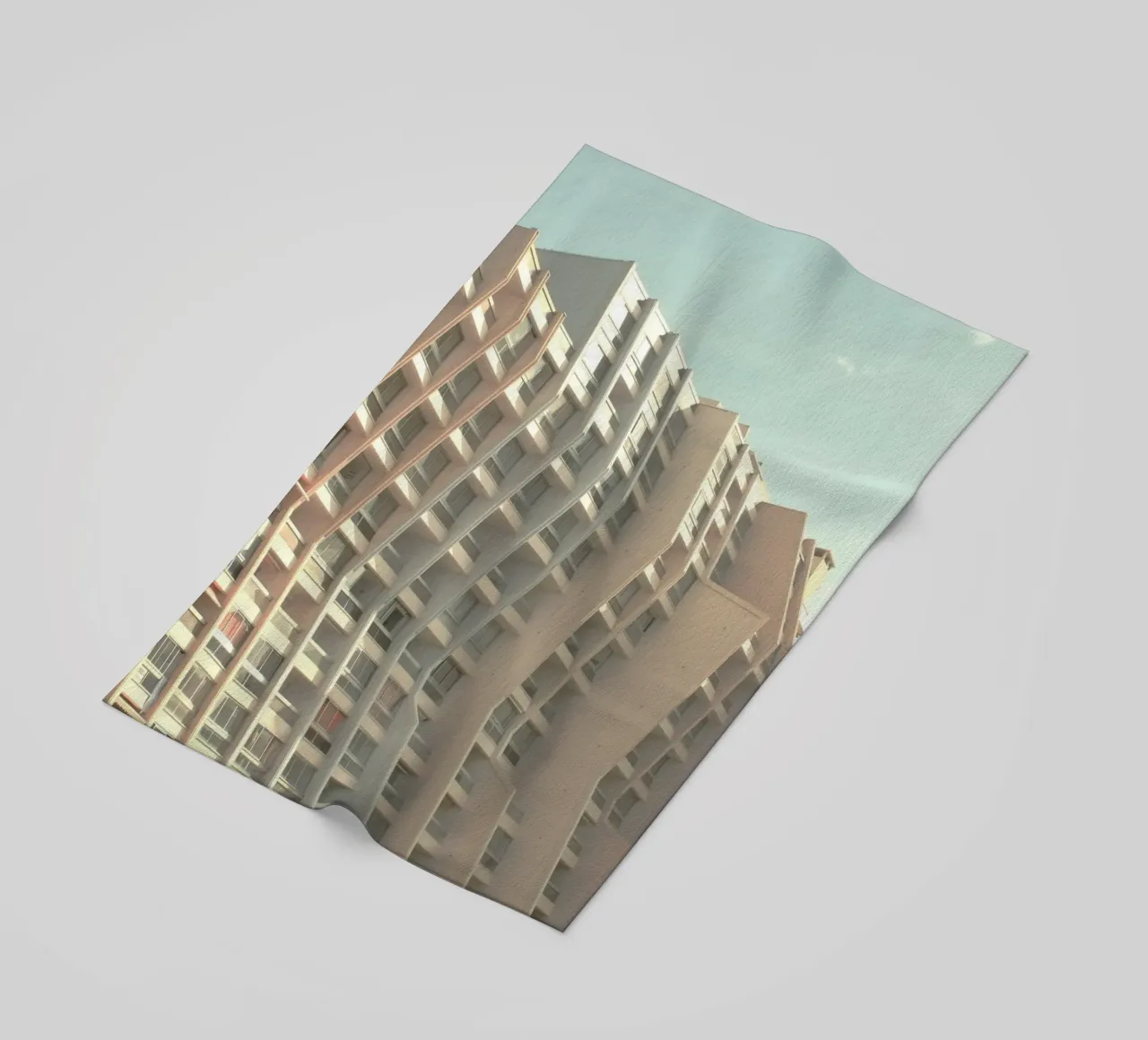 shape of building telo mare da melts