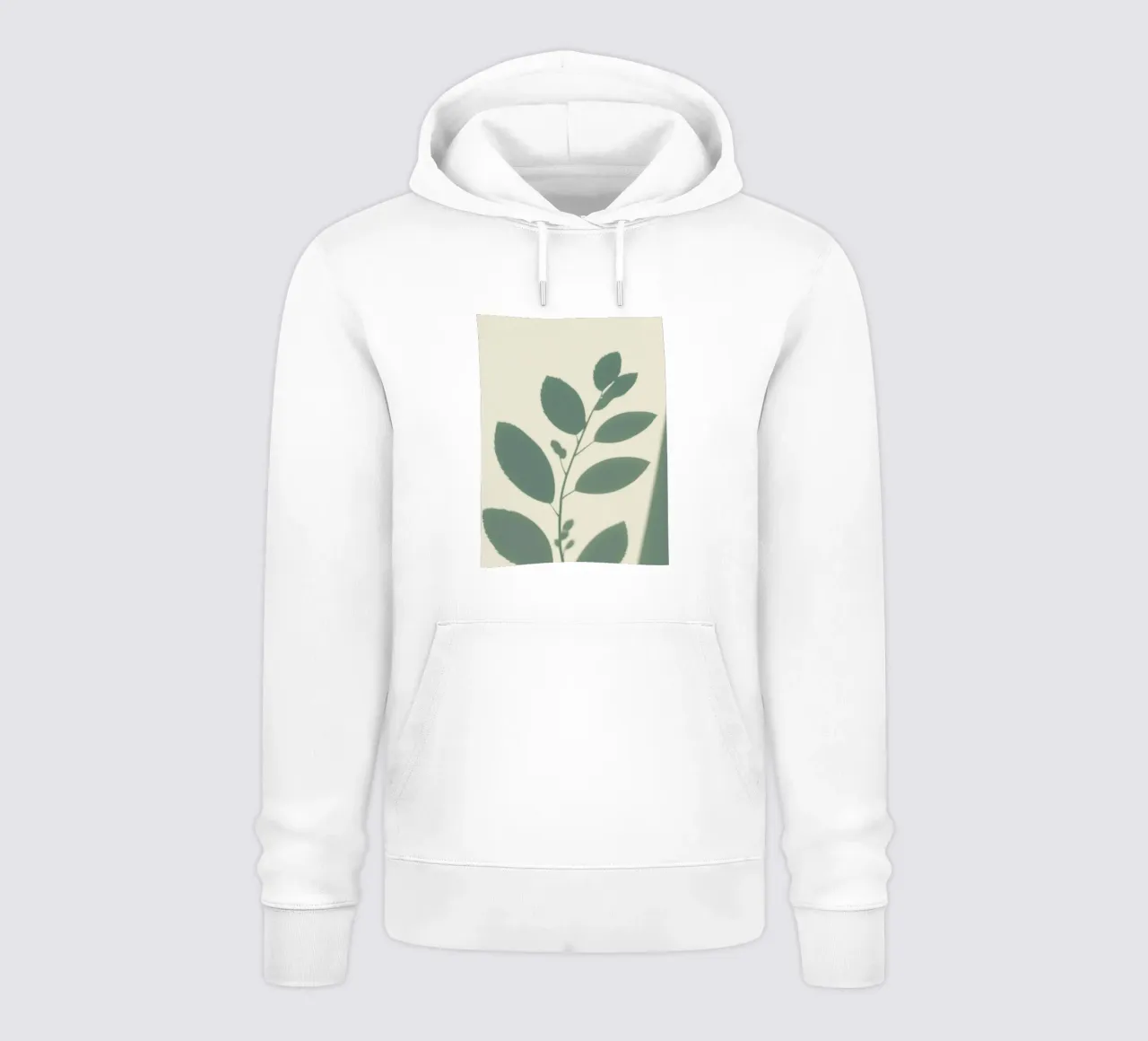 Ombre botaniche felpa con cappuccio da Botanical Gallery