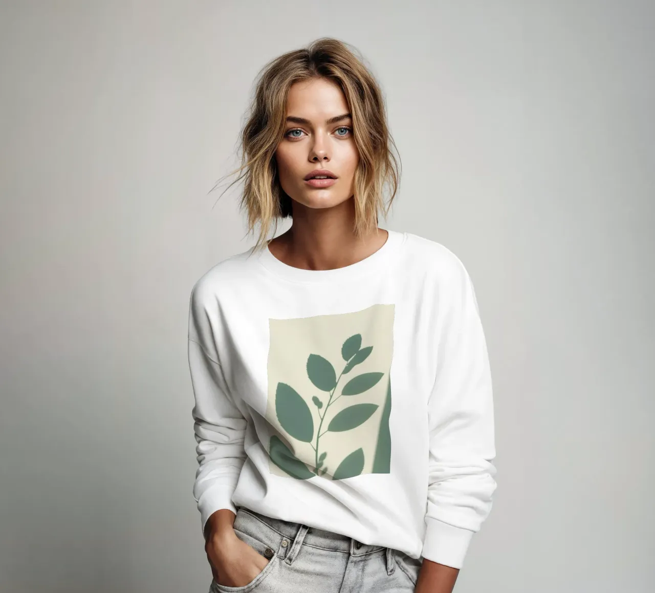 Botanische schaduwen sweatshirt van Botanical Gallery