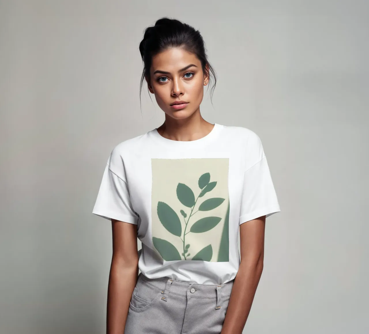Botanische schaduwen t-shirt van Botanical Gallery