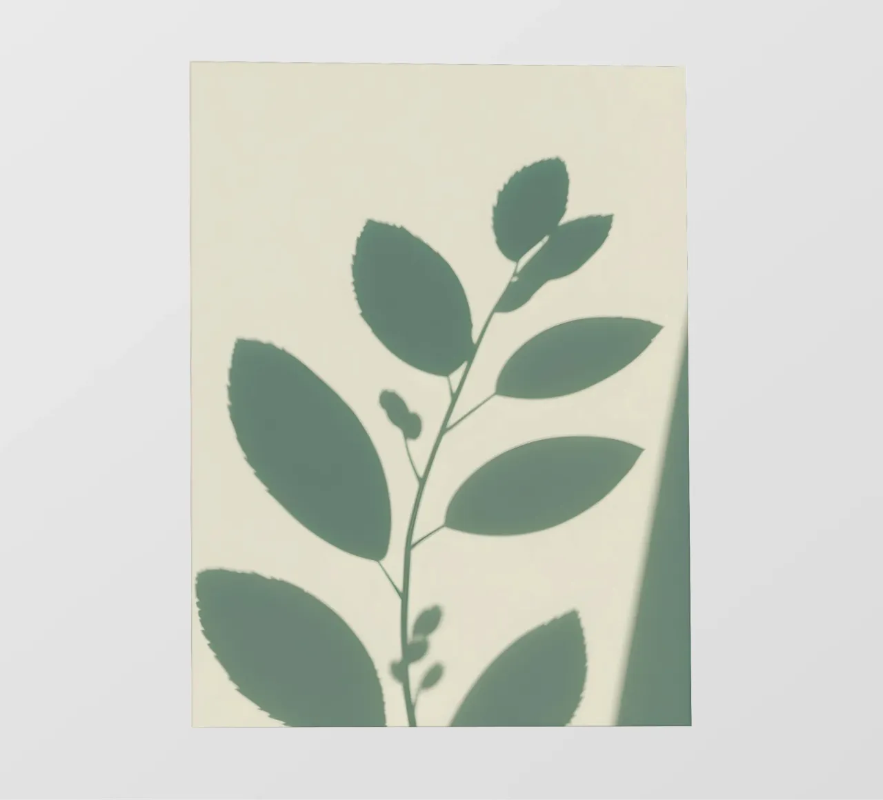 Ombre botaniche telo in pvc da Botanical Gallery