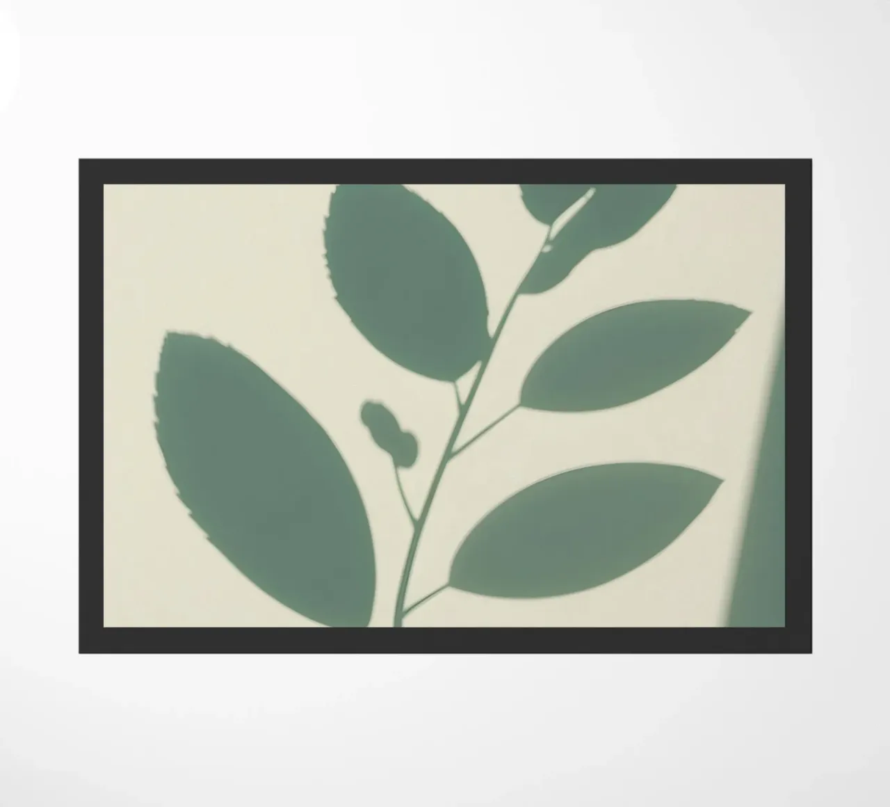Botanische schaduwen deurmat van Botanical Gallery