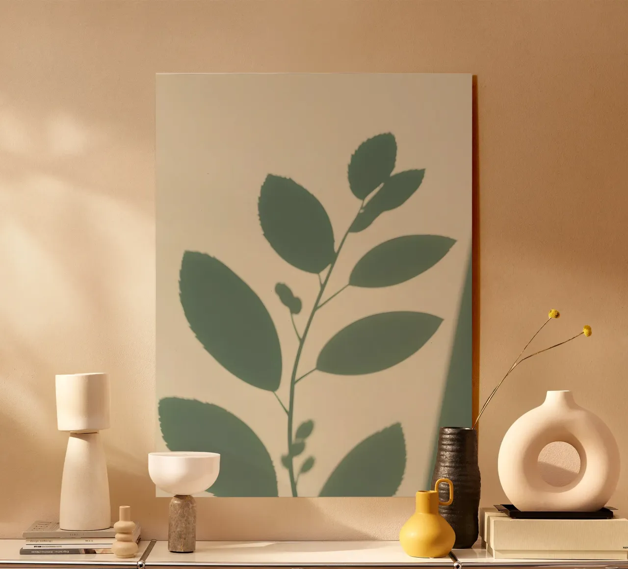 Botanische schaduwen acryl van Botanical Gallery