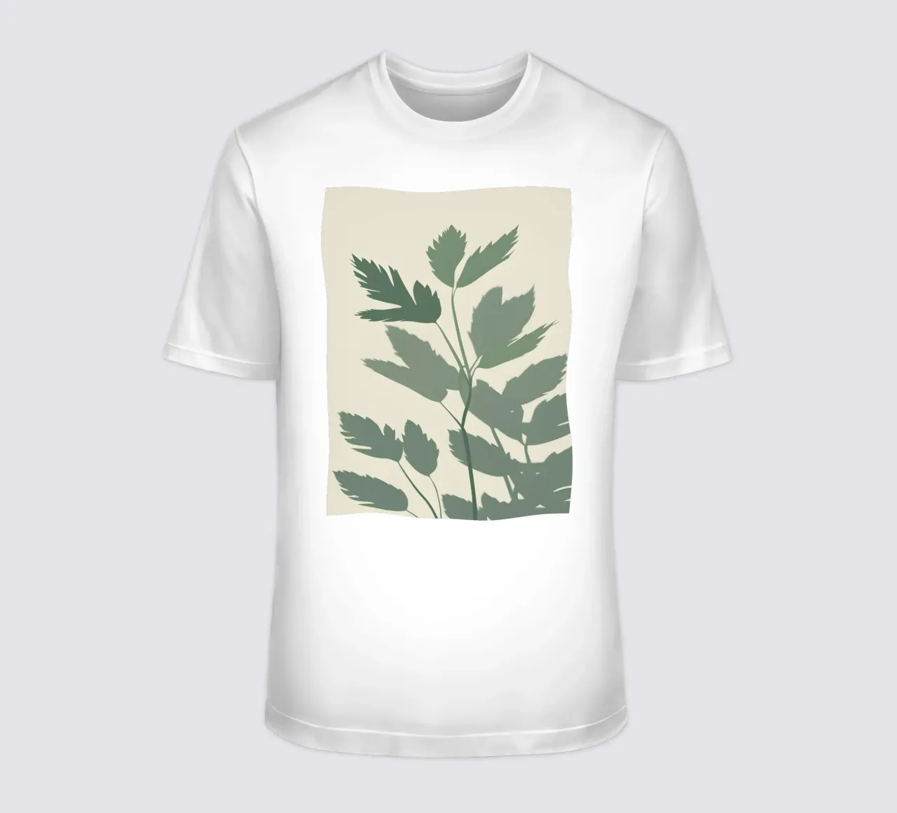 Botanische schaduwen t-shirt van Botanical Gallery