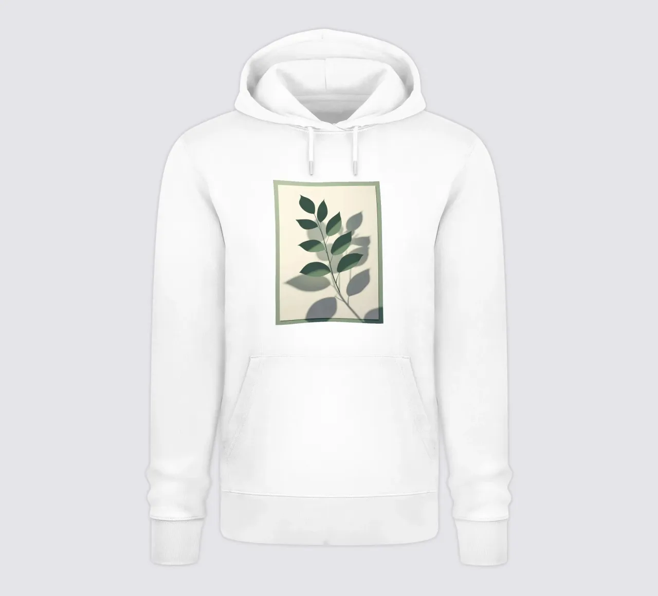 Ombre botaniche felpa con cappuccio da Botanical Gallery