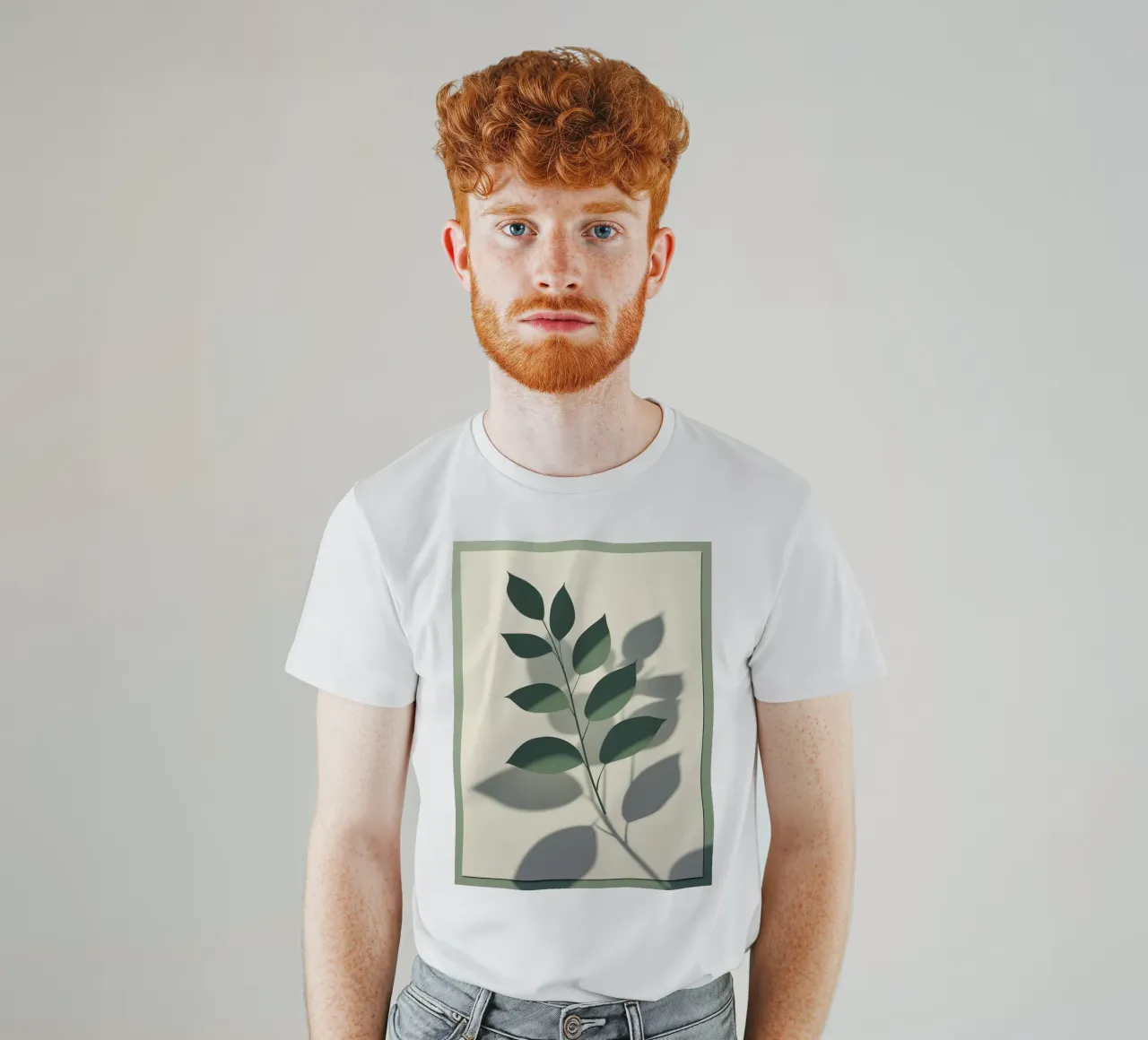 Botanische schaduwen t-shirt van Botanical Gallery