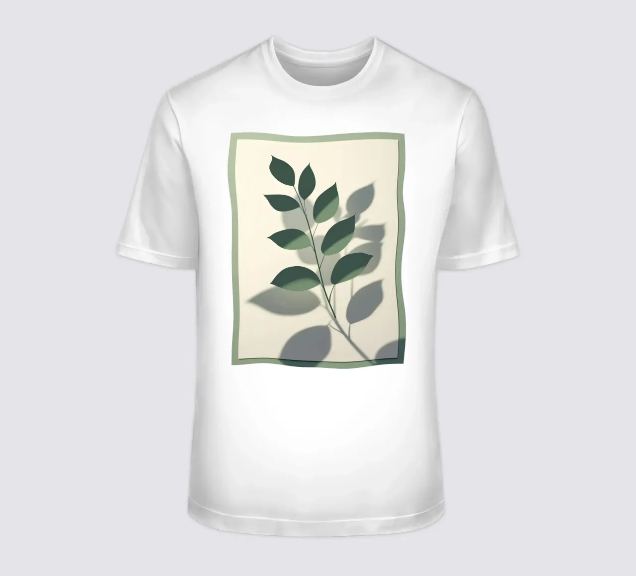 Botanische schaduwen t-shirt van Botanical Gallery