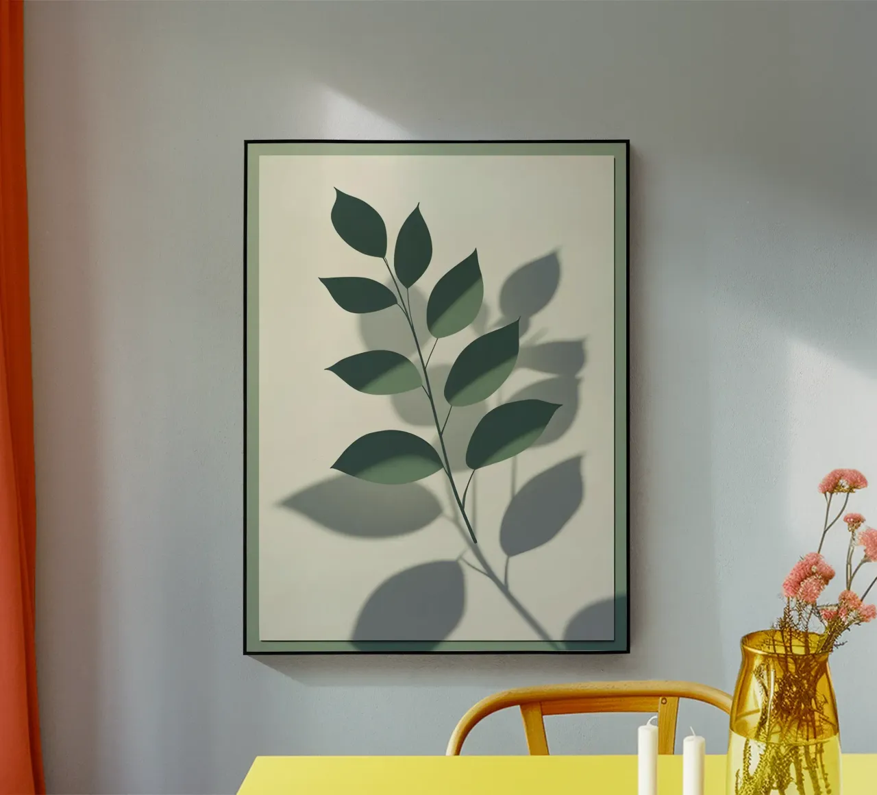 Botanische schaduwen acryl van Botanical Gallery
