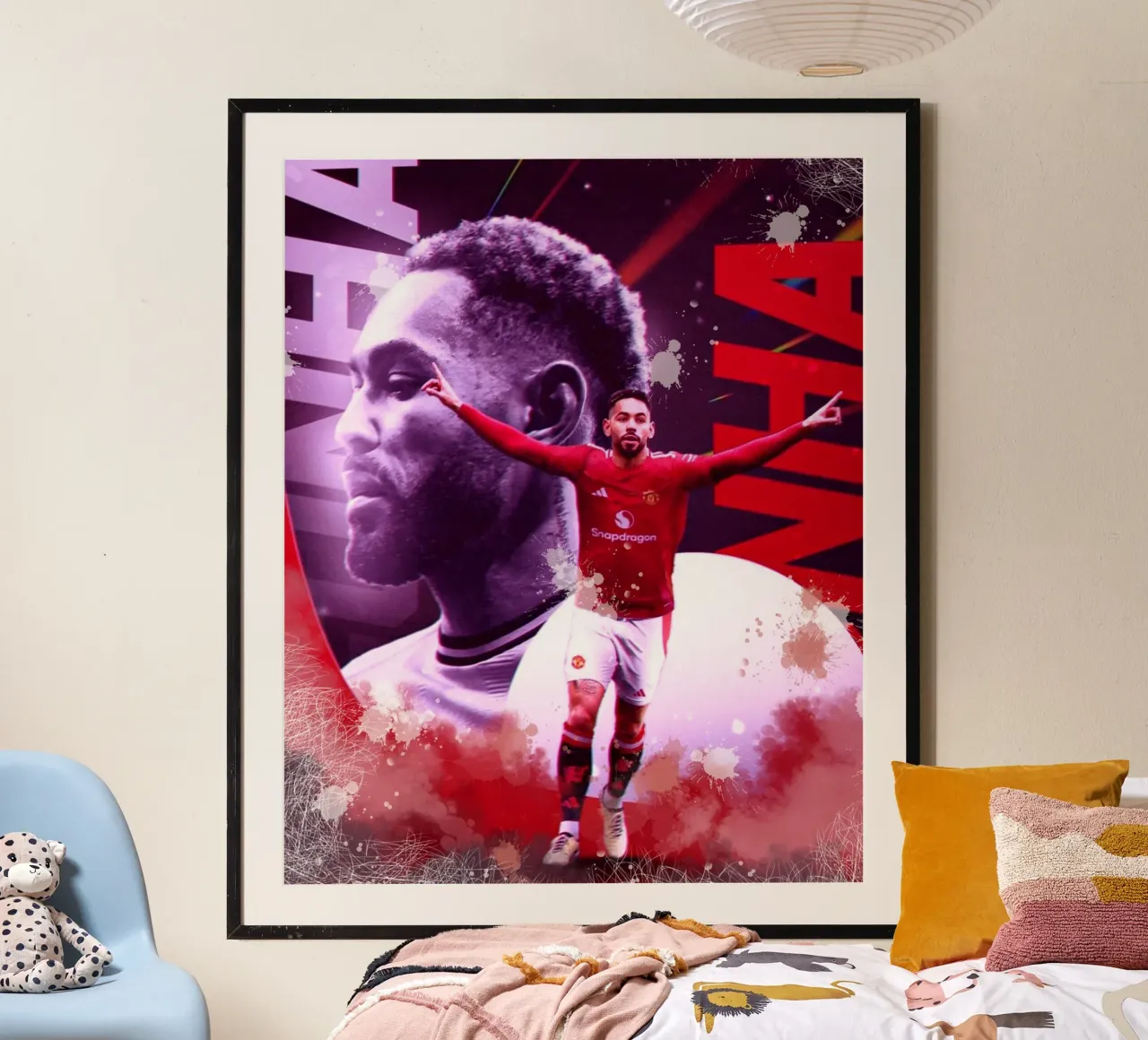 Matheus Cunha artistico poster con telaio in plastica da Lembayung art