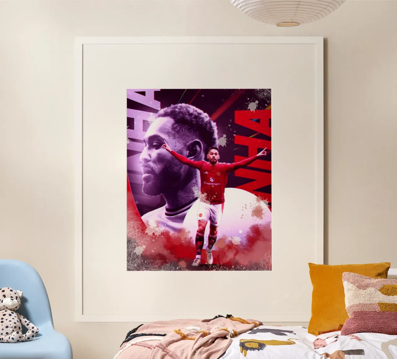 Matheus Cunha artistico poster con telaio in plastica da Lembayung art
