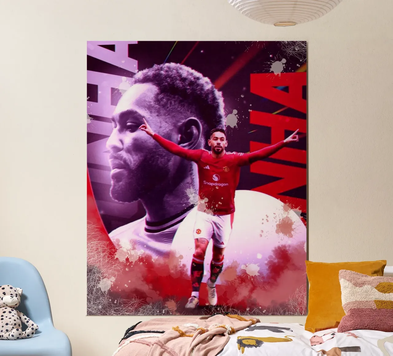 Matheus Cunha artistico poster con telaio in plastica da Lembayung art