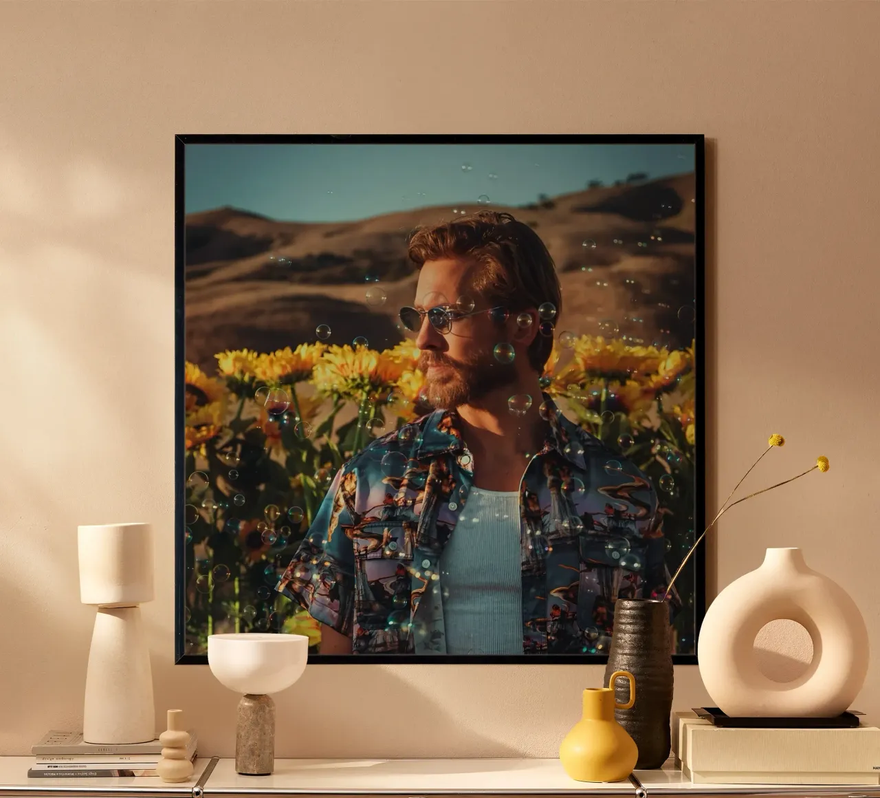 Calvin Harris - In Flower Garden poster da skurtow