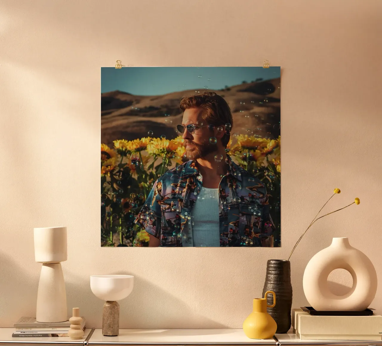 Calvin Harris - In Flower Garden poster da skurtow